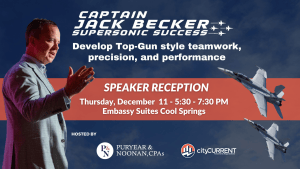cityCURRENT | December 11 Speaker Reception with Jack Becker